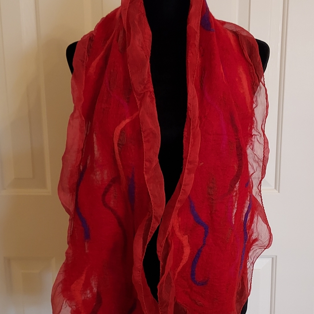 Nuno Felted Scarf